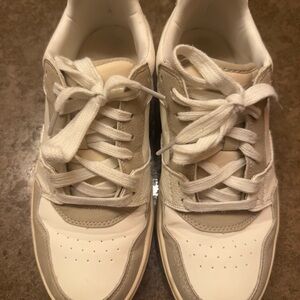 Cream Sneakers